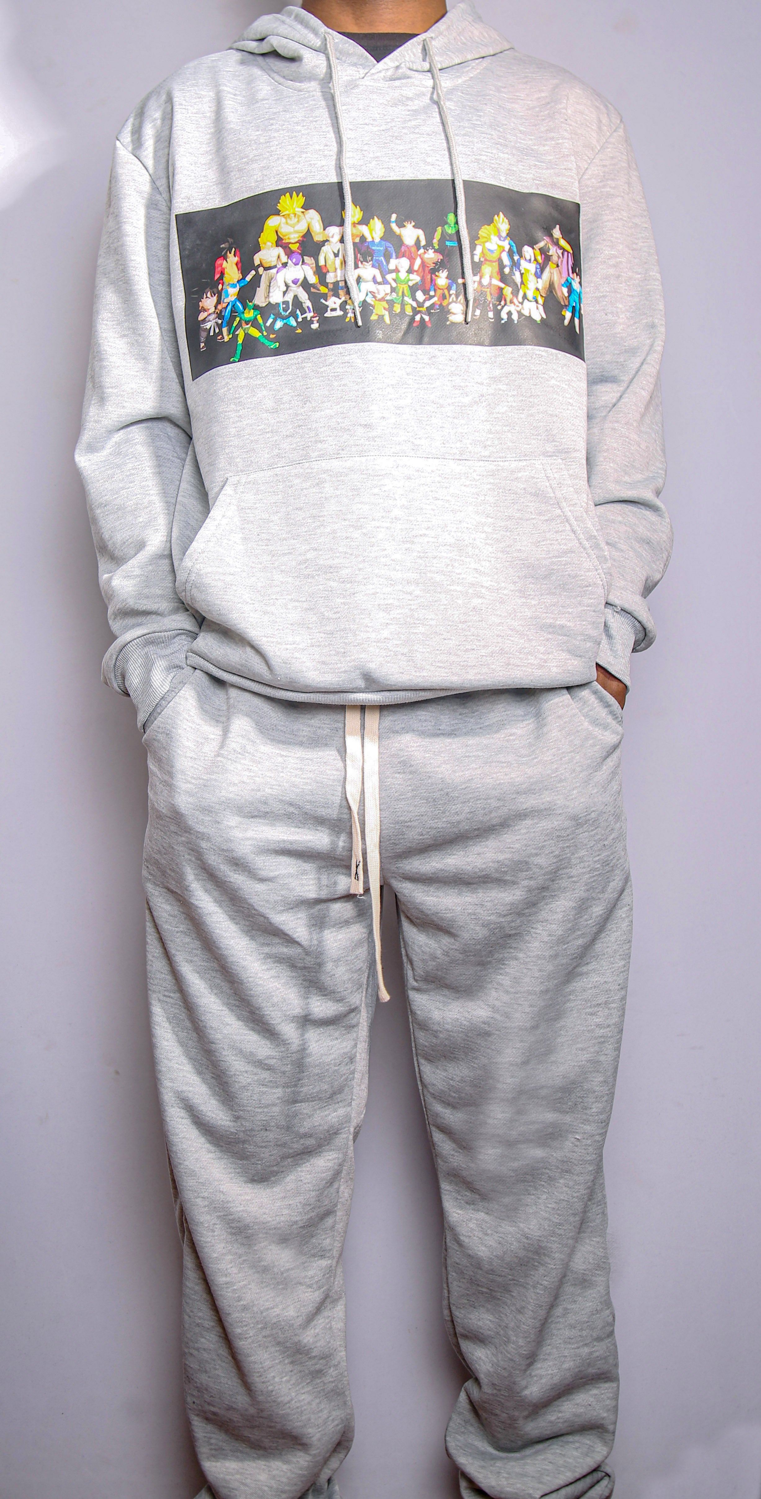 Brand New – Medium – Grey Dragon Ball Z Tracksuit.