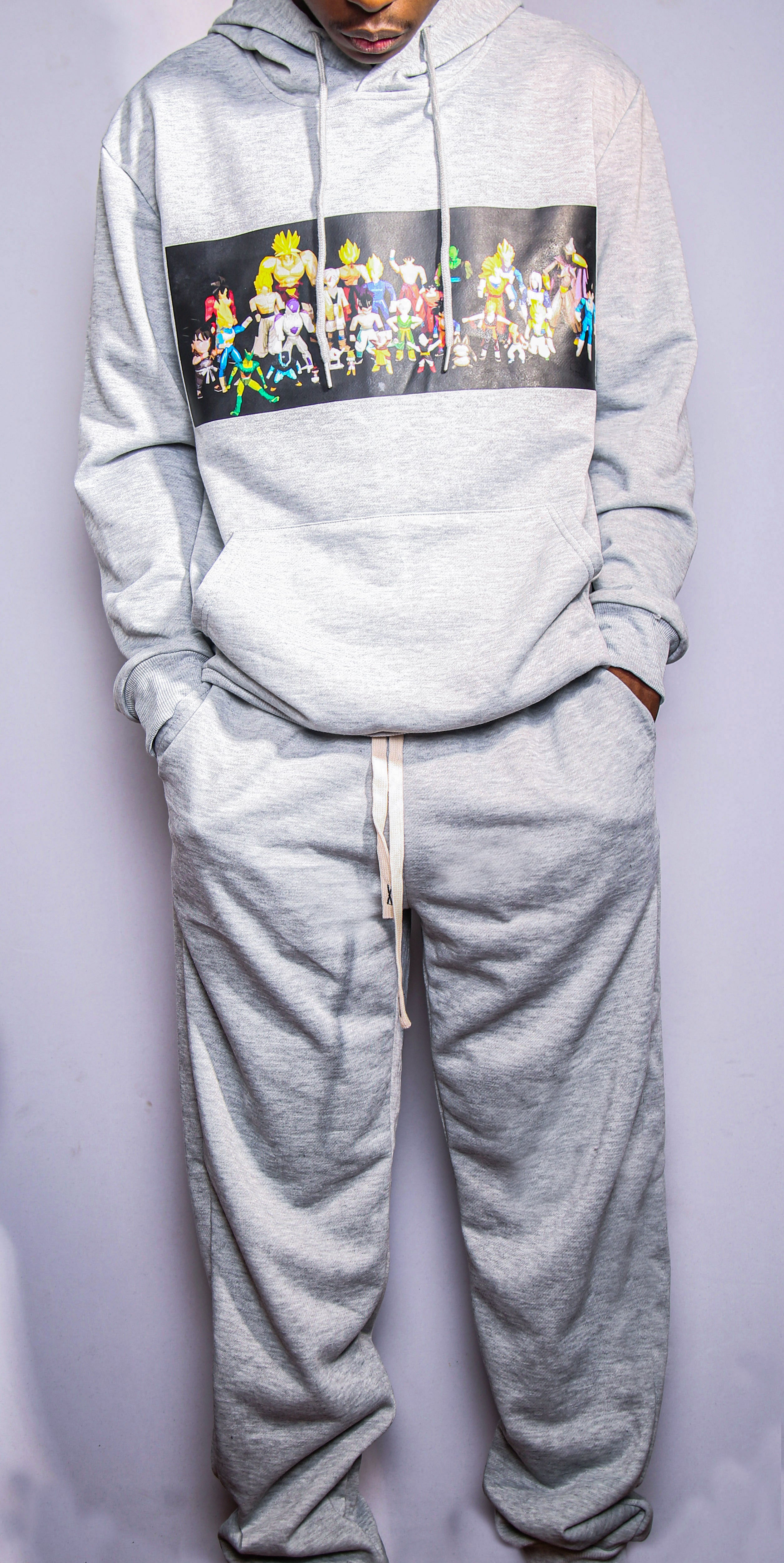 Brand New – Medium – Grey Dragon Ball Z Tracksuit.
