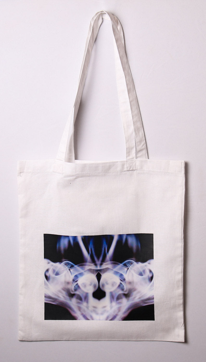 Brand New - White - Smoke Design - Tote Bag