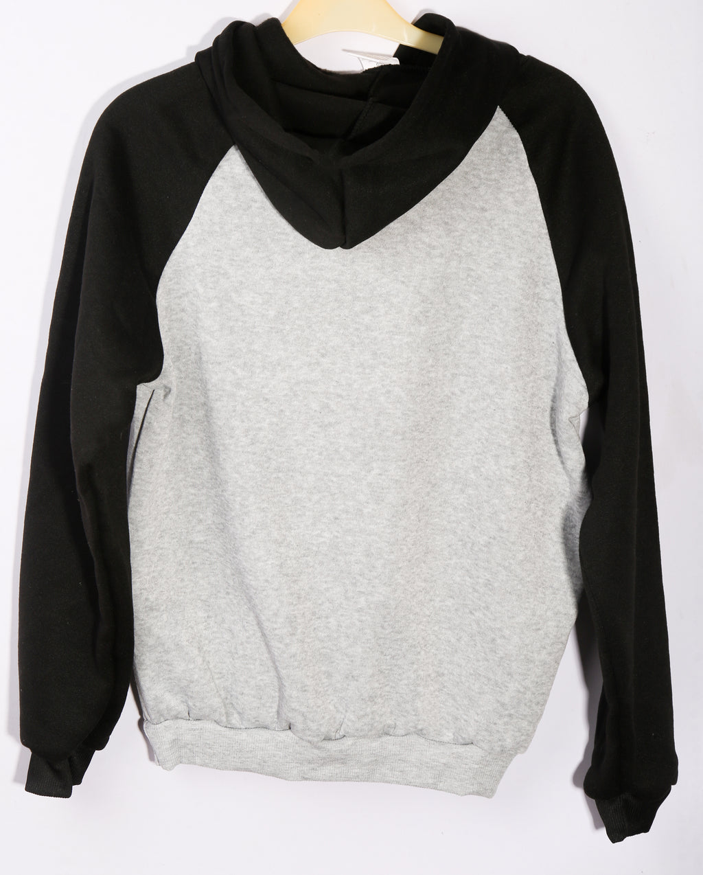 Grinning Bear Hoodie – Grey & Black Graphic Hoodie (Age 12–13)