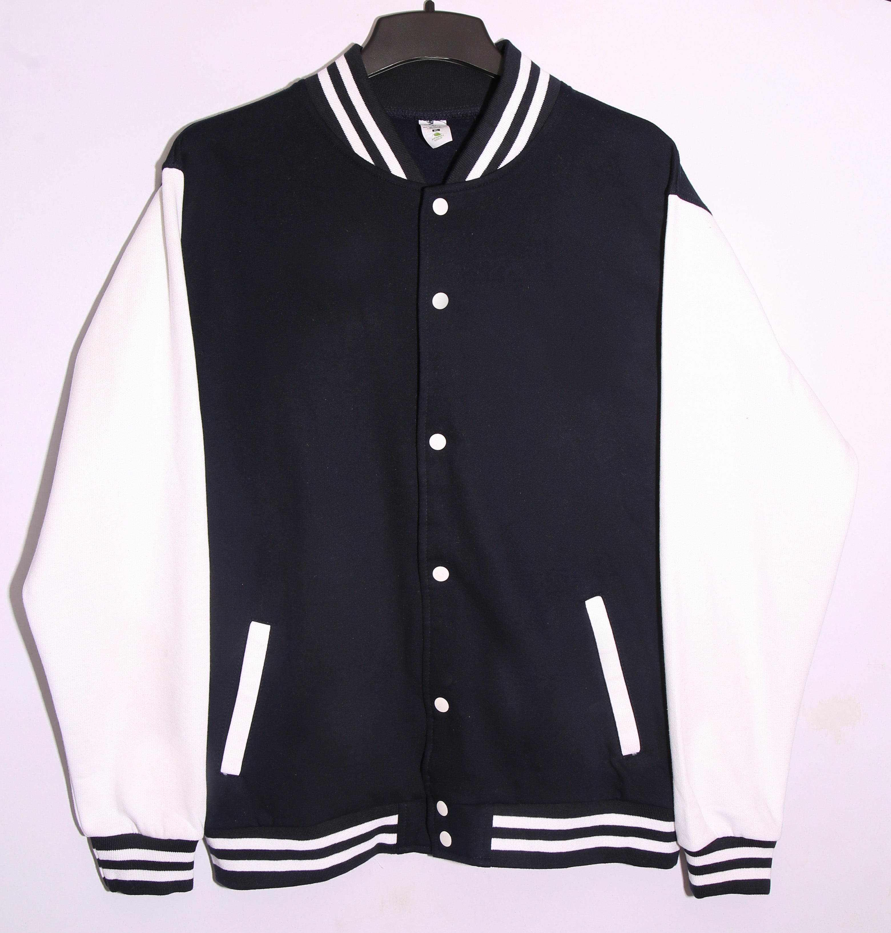 Tomie Anime-Inspired Varsity Jacket – Dark Blue Streetwear Bomber Jacket (Unisex Fit)