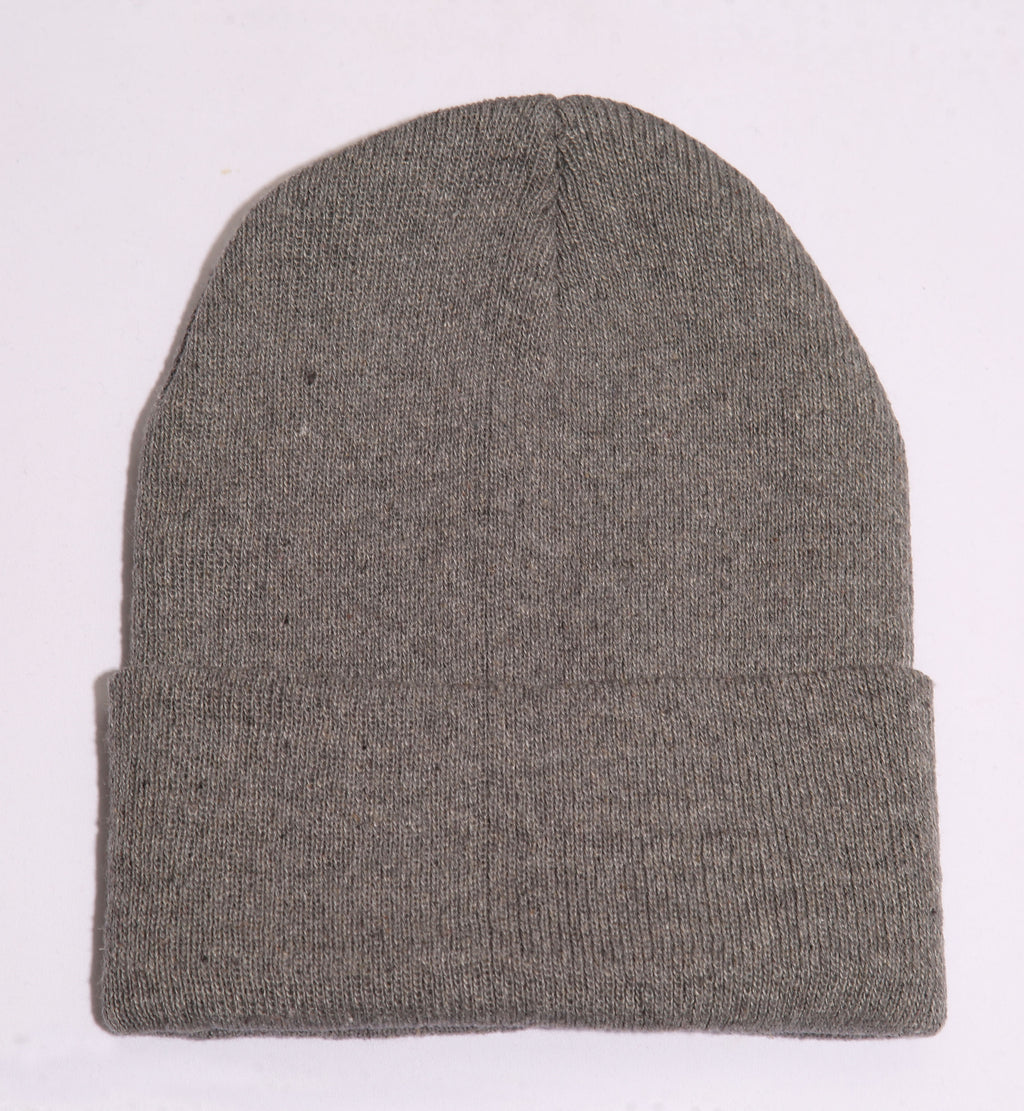 Grey Totoro Beanie – Grey Anime Knit Beanie (One Size)