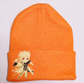 Orange Naruto Beanie – Orange Anime Knit Beanie (One Size)