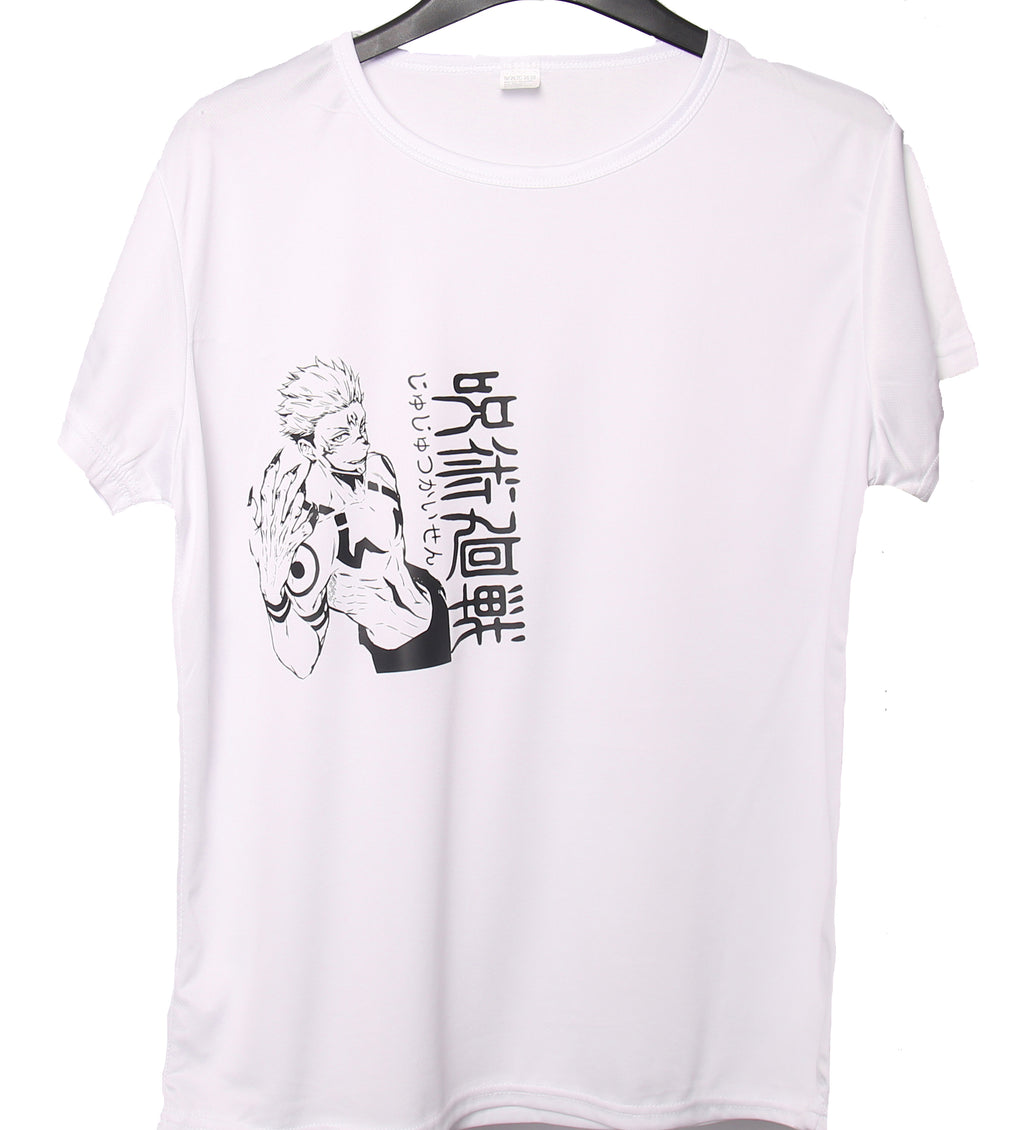 Brand New - Medium - light weight - White and black Jujutsu Kaisen T-shirt #JujutsuKaisen