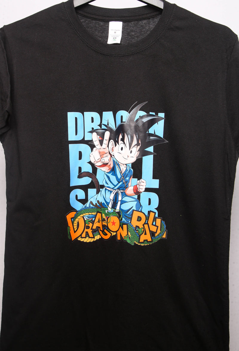 Black Dragon Ball Goku T-Shirt – Black Anime Graphic Tee (Medium)