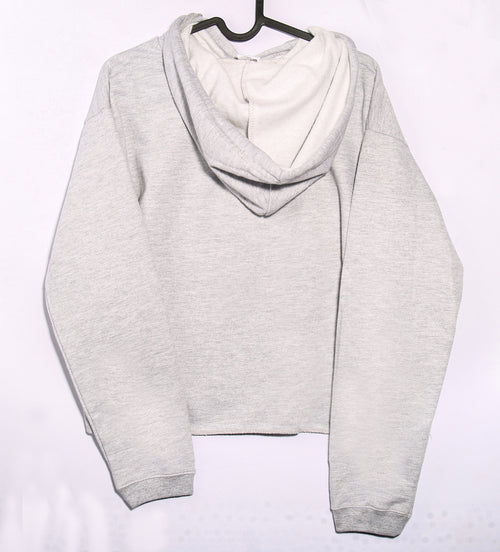 "Stronger than the Storm" -&nbsp;Womens&nbsp;Hoodie - Size 12/14&nbsp;–&nbsp;Grey&nbsp;