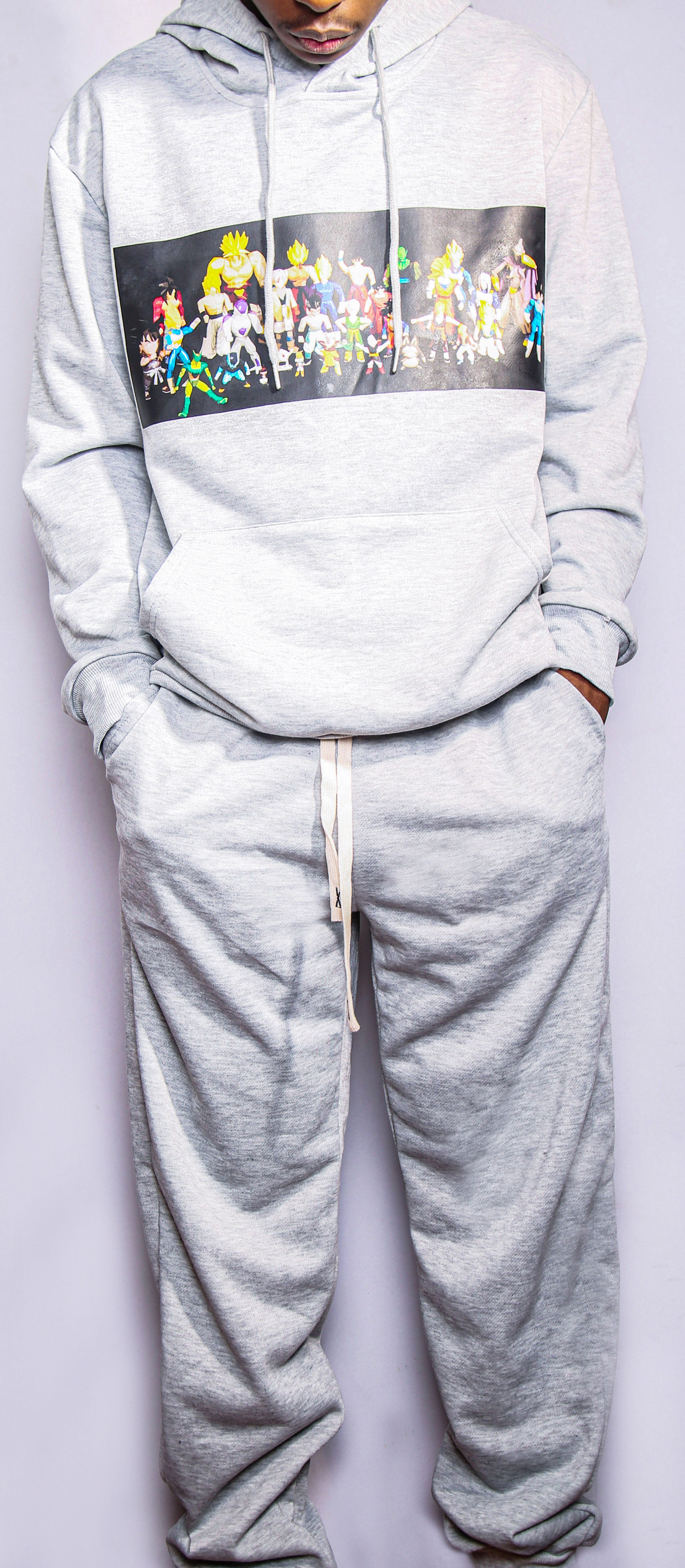 Brand New – Medium – Grey Dragon Ball Z Tracksuit.