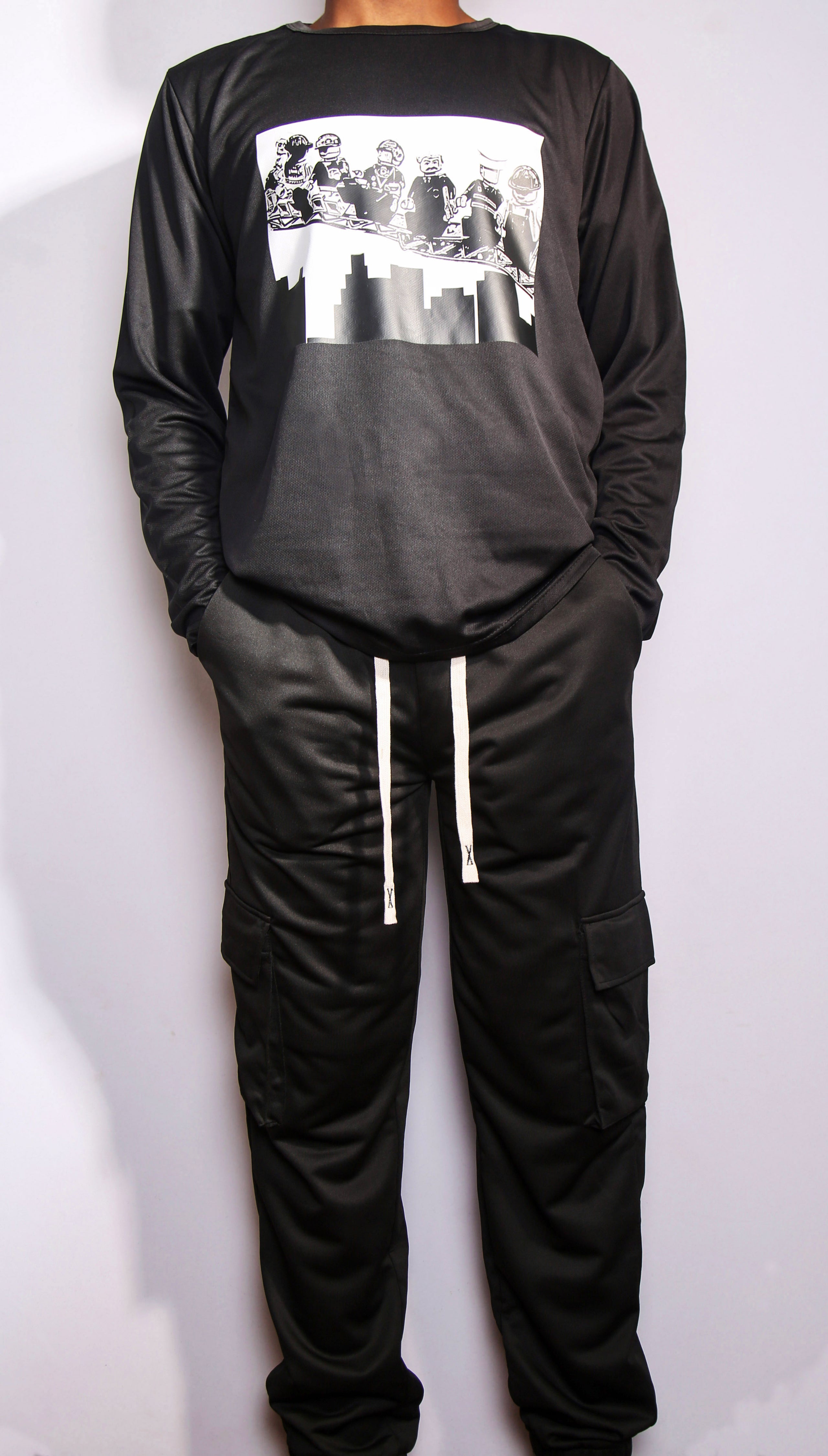 Brand New – Black – Medium - Lego Lunch Tee -