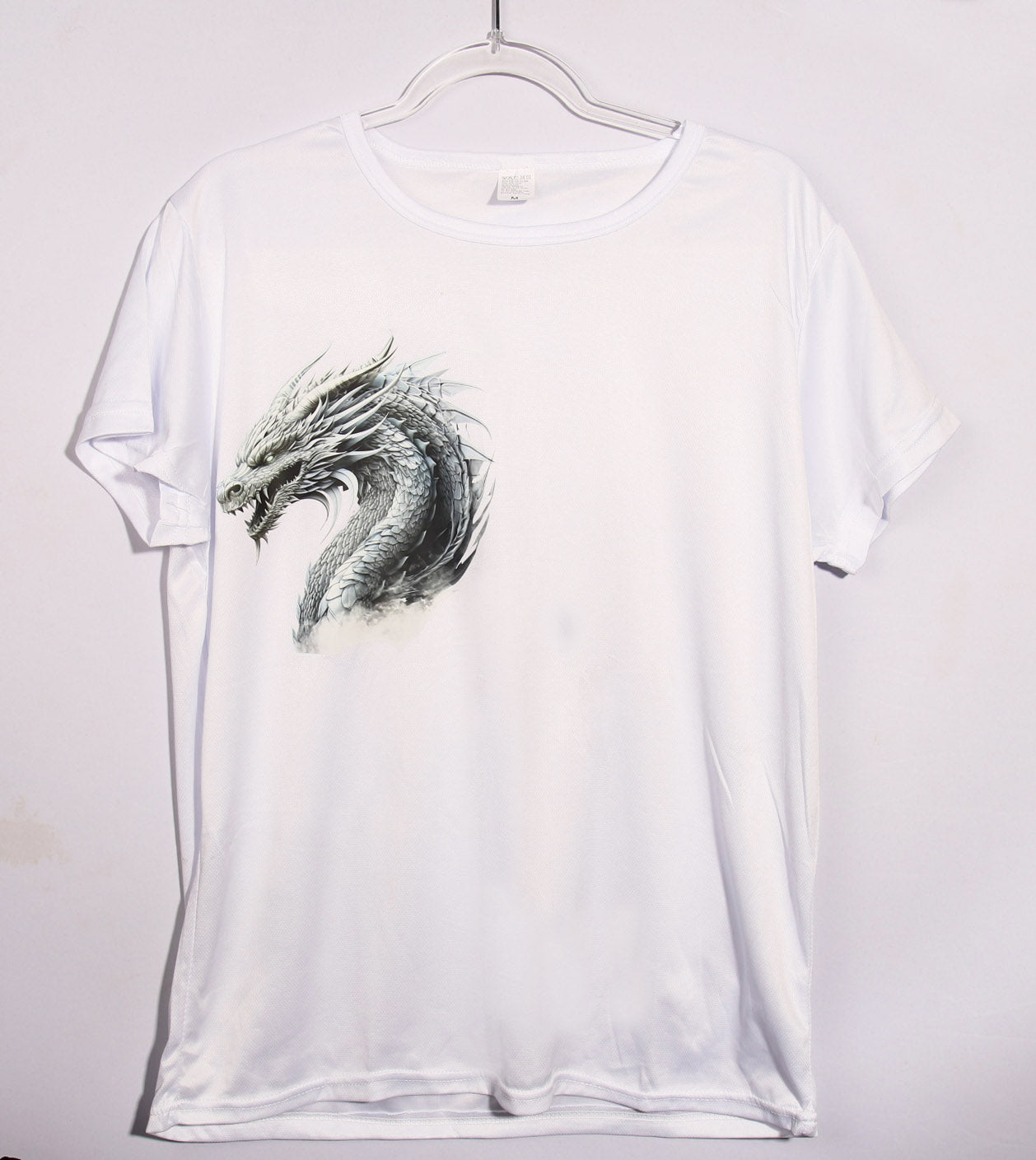 Brand new white dragon T-shirt – Medium