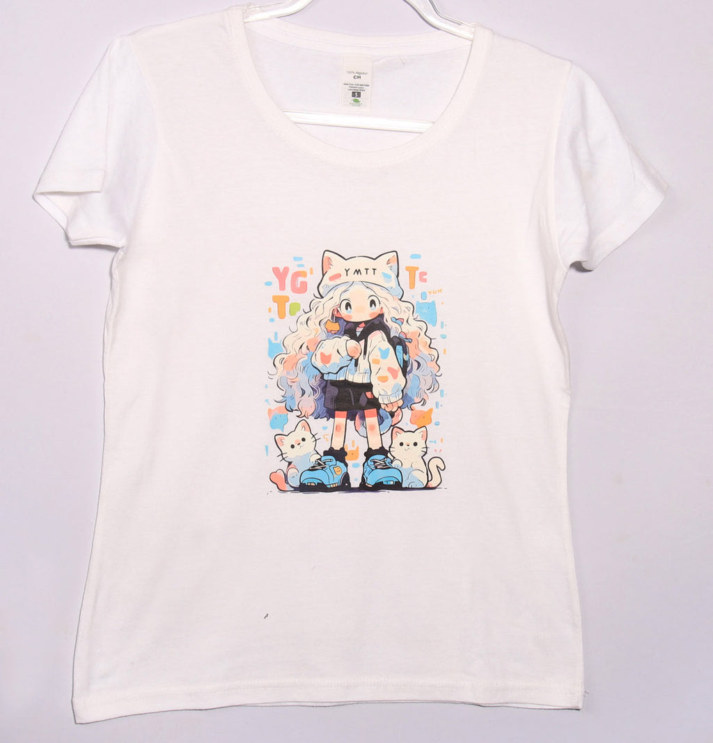 Brand New - Small - White - Anime Tee -