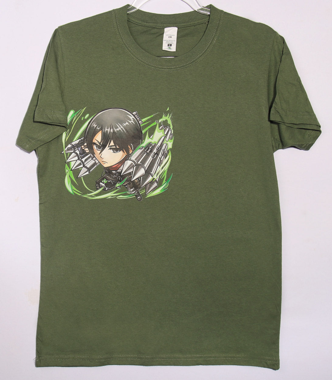 Brand New - Green - Mikasa AOT Tee - Size Small